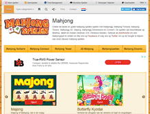 Tablet Screenshot of mahjongspelen.nl